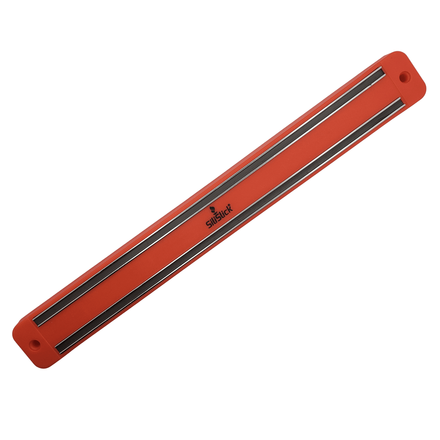 Kitchen Knife Set Kit | Red Handle & Red Magnetic Rack